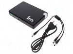 Power supply: router UPS | 160x105x28mm | 15W | No.of out.sockets: 2