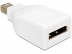 Delock Mini DisplayPort to DisplayPort Adapter, White