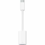 Apple USB adapter, USB-C plug > Lightning socket (white, sleeved)