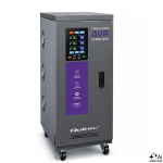 Qoltec Three-phase AVR MULTIPROTECTION voltage stabiliser | 15kVA | Accuracy &plusmn; 3% | 3-phase servo motor | LCD | Expert Line