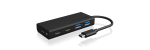 ICY BOX IB-HUB1426-CPD USB 3.2 Gen 1 (3.1 Gen 1) Type-C 5000 Mbit/s Black