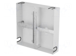 Cable slack management frame | W: 500mm | H: 500mm | D: 110mm