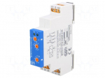 Timer | 10s&divide;1h | SPDT x2 | 250VAC/16A | 12&divide;240VAC | 12&divide;240VDC | DIN | IP20