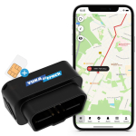YUKAtrack AIO GPS OBD2 auto j&auml;lgija 2G koos SIM-kaardiga + Date Flat