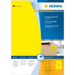 HERMA Kleebised A4 kollane 105x148 mm matt paber 400 tk.