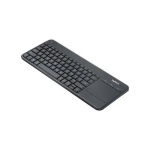 Logitech K400 Plus - juhtmevaba klaviatuur puuteplaadiga DE - Black