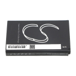 900mAh Replacement Battery for Pliant BT-12, BT-12-PT, MicroCom XR900 all-in-one headset, MicroCom XR