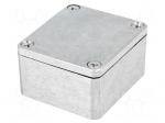 Enclosure: multipurpose | X: 58mm | Y: 64mm | Z: 35mm | aluminium | IP67