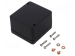 Enclosure: multipurpose | X: 75mm | Y: 80mm | Z: 52mm | 1590Z | aluminium