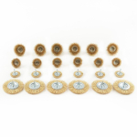 24 tk. harjastega traatharjade komplekt DS1093