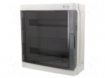 Enclosure: for modular components | IP65 | light grey | ABS | 400V