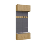 HAGA II 2W Wardrobe &ndash; Artisan Oak