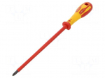 Screwdriver | insulated | Pozidriv&reg; | PZ2 | Blade length: 200mm | 1kVAC
