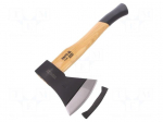 Axe | carbon steel | 430mm | 1kg | wood (hikory) | Conform to: DIN 5131