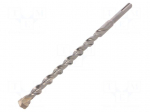 Drill bit | for concrete | &Oslash;: 14mm | L: 260mm | metal | Man.series: PRO 4