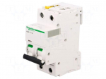 Circuit breaker | 400VAC | Inom: 1A | Poles: 2 | DIN | Charact: C | 6kA