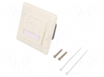 Socket | RJ45 | Cat: 6 | shielded,double | Layout: 8p8c | 22AWG&divide;24AWG