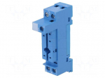 Socket | PIN: 5 | 10A | 250VAC | Mounting: DIN | Leads: screw terminals