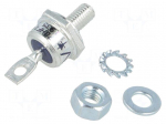 Diode: stud rectifying | 1.4kV | 1.46V | 70A | cathode stud | DO203AB