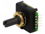 Encoder: absolute | THT | 50000cycles | 8imp/revol | 10VDC | 19mm | 10mA
