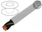 Wire | JZ-500-PUR | 25G1mm2 | unshielded | 300/500V | PUR | Cu | stranded