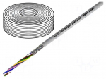 Wire | UNITRONIC&reg; LiYCY | 20x0,5mm2 | tinned copper braid | PVC | grey