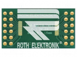 Board: universal | double sided,multiadapter | W: 72.6mm | L: 76.2mm