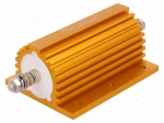Resistor: wire-wound | with heatsink | screw | 10&Omega; | 250W | &plusmn;1%