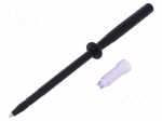 Probe: for oscilloscope | black | Conform to: EN61010 1000VCAT III