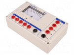 Meter: table | analogue | 1.5% | I DC: 1m/10m/100m/1A/10A