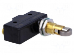 Microswitch SNAP ACTION | with longitudinal roller | SPDT | Pos: 2