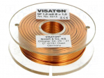 Inductor: air coil | 1mH | 0.55&Omega; | &Oslash;: 58mm | H: 18mm | &Oslash;core: 1mm