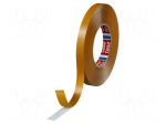 Tape: fixing | W: 15mm | L: 50m | Thk: 0.225mm | double-sided | white | 20%