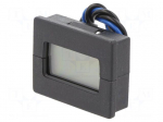 Counter: electronical | LCD | pulses | 999999 | IP40 | IN 1: contact