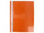 Document wallet | A4 | orange | PVC