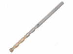 Drill bit | for concrete | &Oslash;: 4mm | L: 85mm | WS,cemented carbide | Pro