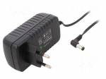 Power supply: switching | mains,plug-in | 12VDC | 2A | 24W | 81.94%