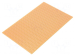 Board: universal | single sided,prototyping | W: 100mm | L: 160mm