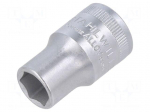 Socket | socket spanner | HEX 12mm | 1/2" | Socket bit length: 38mm