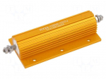Resistor: wire-wound | with heatsink | 10&Omega; | 100W | &plusmn;5% | 50ppm/&deg;C