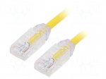 Patch cord | TX6A-28&trade;,U/UTP | Cat: 6a | RJ45 plug,both sides | wire