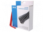 Heat shrink sleeve | glueless | 2: 1 | 12.7mm | L: 6m | red | polyolefine