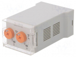 Automation module: timer | 0,5s&divide;10days | SPDT | 250VAC/10A | socket