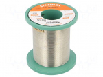 Tin | lead free | Sn96,5Ag3Cu0,5 | 0.7mm | 500g | reel | 2.7% | Flux: SW26