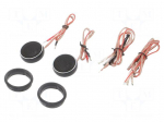 Car loudspeakers | tweeter | 46.5mm | 350W | 2&divide;20kHz | 4&Omega;
