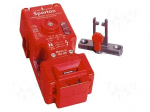 Safety switch: bolting | SPARTAN | NC x2 | IP67 | metal | red | 250VAC/2A