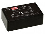 Converter: AC/DC | 40W | Uin: 85&divide;264VAC | 5VDC | Iout: 8000mA | OUT: 1
