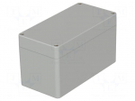 Enclosure: multipurpose | X: 80mm | Y: 160mm | Z: 90mm | EUROMAS | ABS