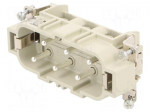 Connector: HDC | contact insert | male | EPIC H-BS | PIN: 6 | 35A | 500V