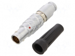 Connector: circular | 7A | 300V | plug | male | PIN: 7 | IP68 | straight